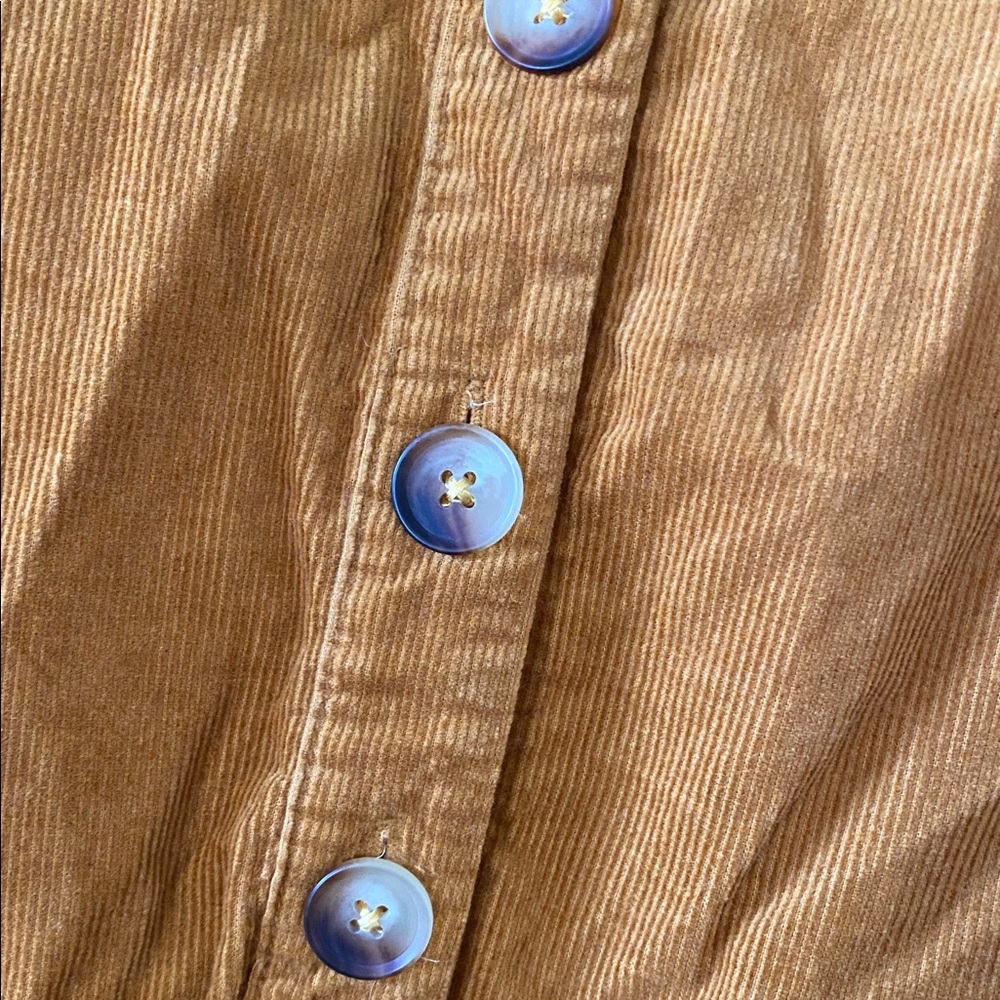 Anthropologie Mustard Blouse - Picture 5 of 7